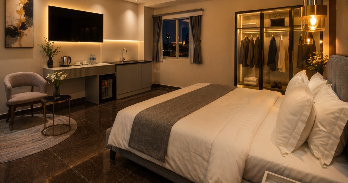 Khách sạn nghỉ dưỡng có spa trung tâm Sài Gòn
