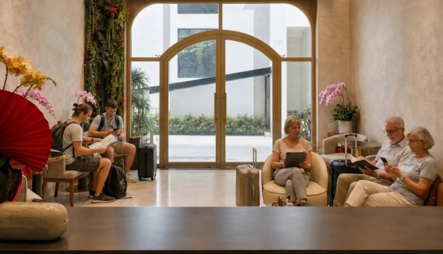 Khách sạn thư giãn cho du khách nước ngoài gần chợ Bến Thành