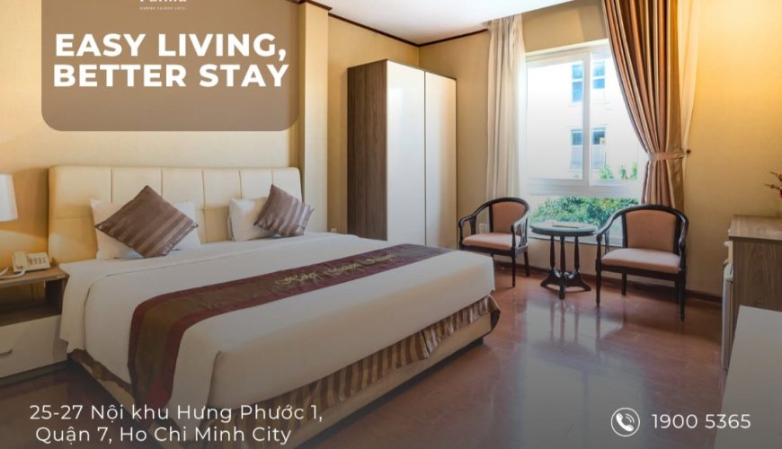 Khách sạn Quận 7 gần SECC, Crescent Mall và Sky Garden