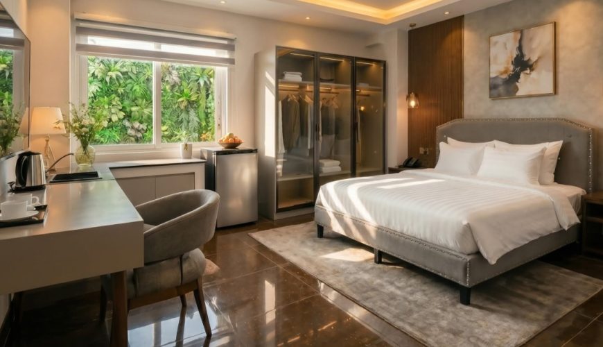 Khách sạn nghỉ dưỡng kết hợp spa giữa lòng Sài Gòn
