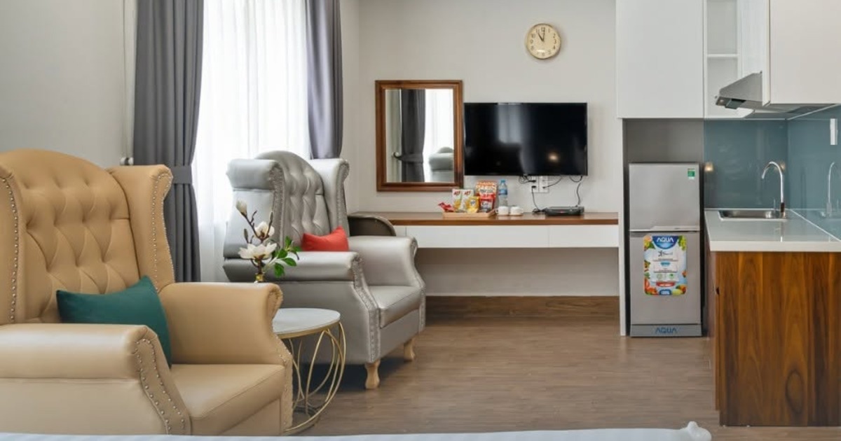 Khách sạn Phú Mỹ Hưng với vị trí trung tâm và không gian yên tĩnh